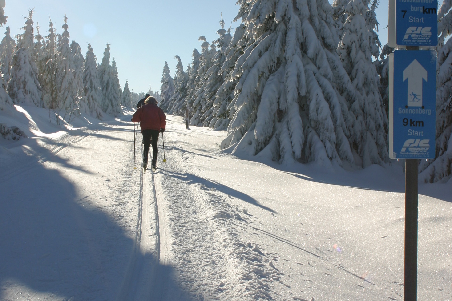 Skiwandern und Skilangaluf im Harz